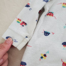 Load image into Gallery viewer, Vintage Transportation Footed PJs 6-9 months
