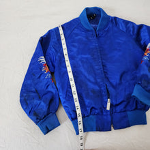 Load image into Gallery viewer, Vintage Okinawa Japan Satin Jacket 5t/6 *stains
