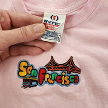 Load image into Gallery viewer, Vintage Y2k San Francisco Pink Tee 4t

