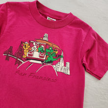 Load image into Gallery viewer, Vintage San Francisco Trolley Pink Tee 5t/6
