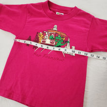 Load image into Gallery viewer, Vintage San Francisco Trolley Pink Tee 5t/6
