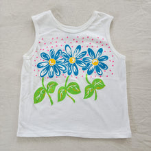 Load image into Gallery viewer, Vintage Spring Flower Tank Top kids 6
