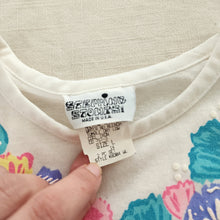 Load image into Gallery viewer, Vintage Summery Floral Flowy Tank Top kids 10/12

