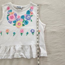 Load image into Gallery viewer, Vintage Summery Floral Flowy Tank Top kids 10/12
