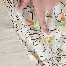 Load image into Gallery viewer, Vintage Bunny + Carrots Dress kids 6 *flaw
