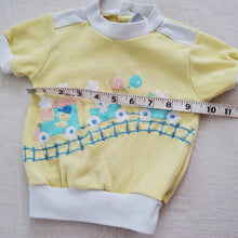 Load image into Gallery viewer, Vintage Springtime Animals Train Shirt 18 months
