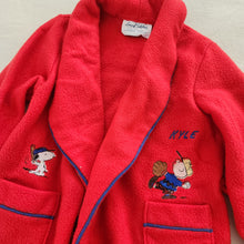 Load image into Gallery viewer, Vintage Charlie Brown &amp; Snoopy Robe 5t/6
