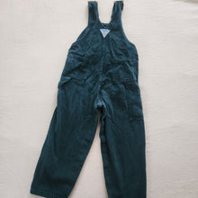 Load image into Gallery viewer, Vintage Oshkosh Forrest Striped Overalls 4t
