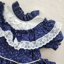 Load image into Gallery viewer, Vintage Golden Age Floral Full Circle Dress 2t
