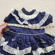 Load image into Gallery viewer, Vintage Golden Age Floral Full Circle Dress 2t
