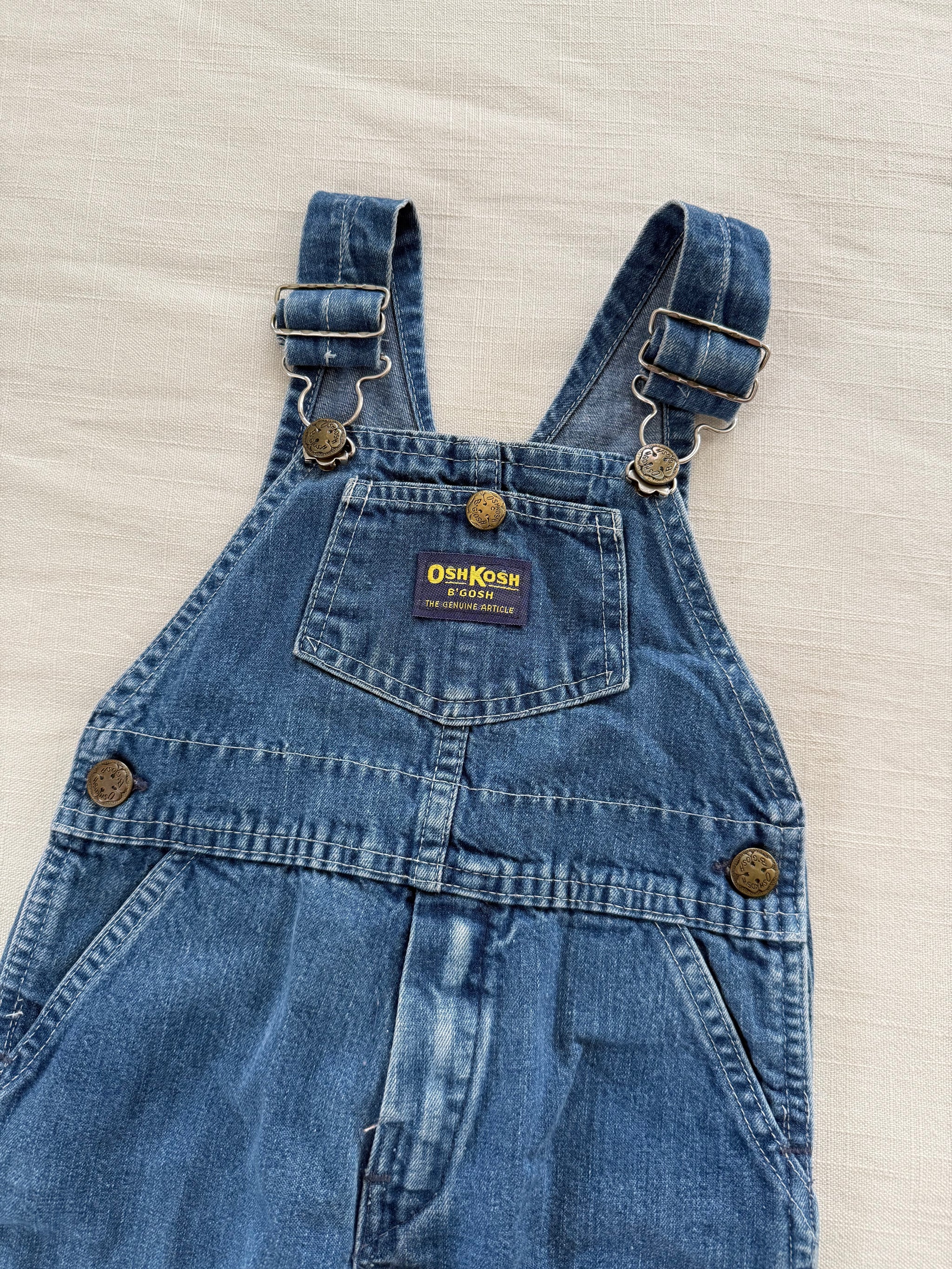 Vintage 80s Oshkosh Denim Overalls 2t/3t – Nostalgic Baby Vintage
