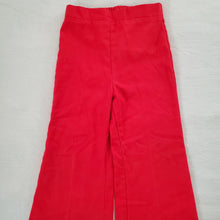 Load image into Gallery viewer, Vintage Red Wide Leg Pants 3t
