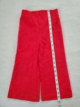 Load image into Gallery viewer, Vintage Red Wide Leg Pants 3t
