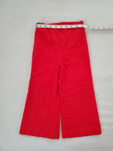 Load image into Gallery viewer, Vintage Red Wide Leg Pants 3t
