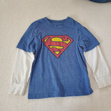 Load image into Gallery viewer, Superman Long Sleeve Shirt 5t
