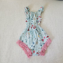 Load image into Gallery viewer, Alice In Wonderland Baby Romper 3 Months
