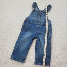 Load image into Gallery viewer, Oshkosh Denim Overalls 9 Months
