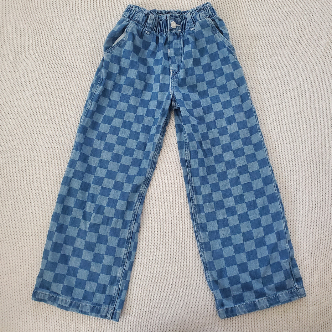 H&M Checkerboard Jeans Kids 7