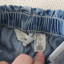 Load image into Gallery viewer, H&amp;M Checkerboard Jeans Kids 7
