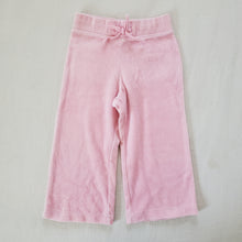 Load image into Gallery viewer, Vintage Y2k Pink Velour Pants 2t
