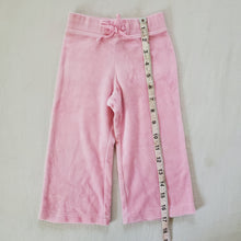 Load image into Gallery viewer, Vintage Y2k Pink Velour Pants 2t
