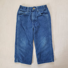 Load image into Gallery viewer, Vintage Fish Embroidered Jeans 2t/3t
