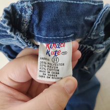 Load image into Gallery viewer, Vintage Fish Embroidered Jeans 2t/3t
