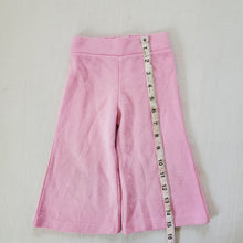 Load image into Gallery viewer, Vintage Pink Wide Flared Leg Pants 9-12 months
