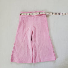 Load image into Gallery viewer, Vintage Pink Wide Flared Leg Pants 9-12 months
