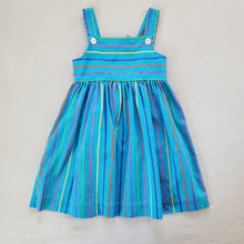 Load image into Gallery viewer, Vintage Kite Striped Sleeveless Dress 4t
