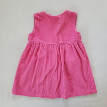 Load image into Gallery viewer, Vintage Pink Cord Sleeveless Dress kids 6
