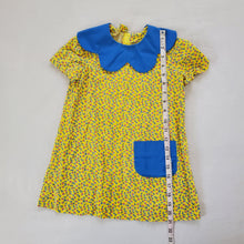 Load image into Gallery viewer, Vintage Floral + Fruit Dress 3t/4t
