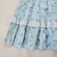 Load image into Gallery viewer, Vintage Floral Sleeveless Short Dress 5t
