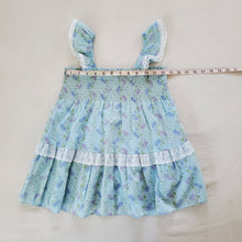Load image into Gallery viewer, Vintage Floral Sleeveless Short Dress 5t
