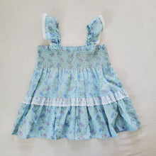 Load image into Gallery viewer, Vintage Floral Sleeveless Short Dress 5t
