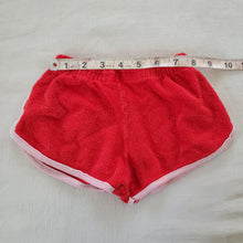 Load image into Gallery viewer, Vintage Red Terrycloth Shorts 18-24 months
