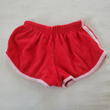 Load image into Gallery viewer, Vintage Red Terrycloth Shorts 18-24 months

