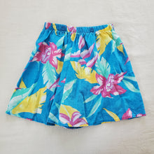 Load image into Gallery viewer, Vintage Tropical Floral Flowy Shorts kids 7

