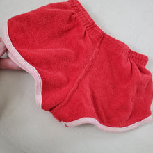 Load image into Gallery viewer, Vintage Red Terrycloth Shorts 18-24 months
