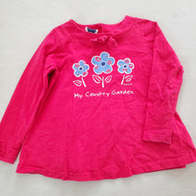 Load image into Gallery viewer, Vintage Oshkosh &quot;Country Garden&quot; Pink Long Sleeve kids 6
