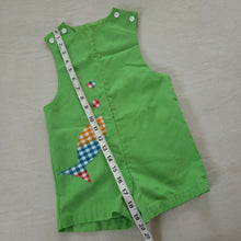 Load image into Gallery viewer, Vintage Green Fish Jon Jon 2t/3t
