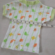 Load image into Gallery viewer, Vintage 60s Fish Terrycloth Shirt 3-6 months
