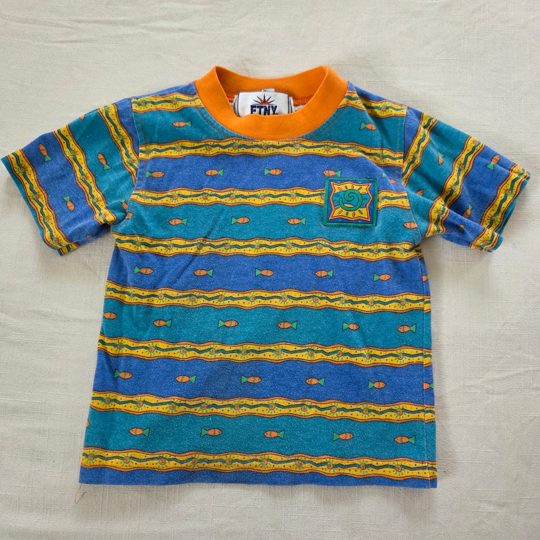 Vintage Fish Summery Tee 3t