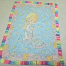 Load image into Gallery viewer, Vintage Precious Moments Toddler Quilt
