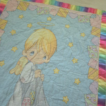 Load image into Gallery viewer, Vintage Precious Moments Toddler Quilt
