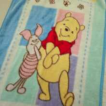 Load image into Gallery viewer, Vintage Pooh &amp; Piglet Soft Fleece Toddler Blanket
