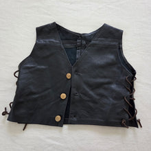 Load image into Gallery viewer, Vintage Harley Davidson Leather Vest 2t/3t
