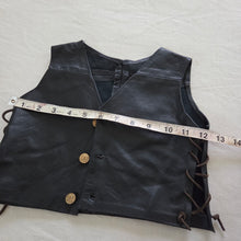 Load image into Gallery viewer, Vintage Harley Davidson Leather Vest 2t/3t
