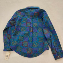Load image into Gallery viewer, Vintage Pattern Buttondown Shirt kids 6/7 *flaw
