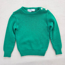 Load image into Gallery viewer, Vintage Green Knit Sweater 12-18 months
